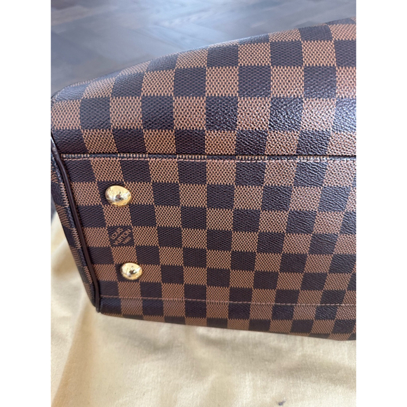 Women's Louis Vuitton Damier Ebene Alma Handbag Brown - Picture 4 of 14